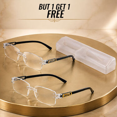 Rimless Adaptive Power Reading Glasses Buy 1 Get 1 Free (2ORG41)