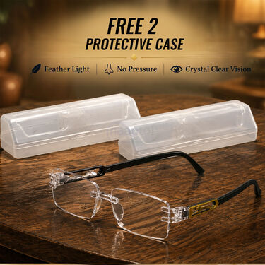 Rimless Adaptive Power Reading Glasses Buy 1 Get 1 Free (2ORG41)