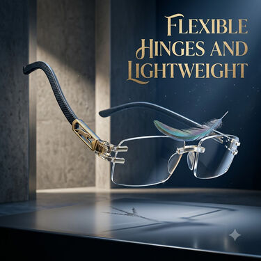 Rimless Adaptive Power Reading Glasses Buy 1 Get 2 Free (3ORG41)