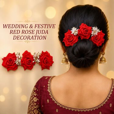 Wedding & Festive Red Rose Juda Decoration (WJ18)