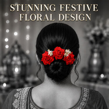 Wedding & Festive Red Rose Juda Decoration (WJ18)