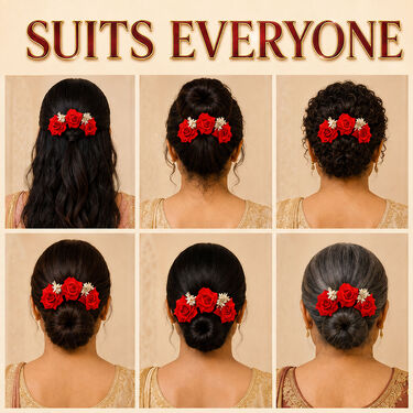 Wedding & Festive Red Rose Juda Decoration (WJ18)