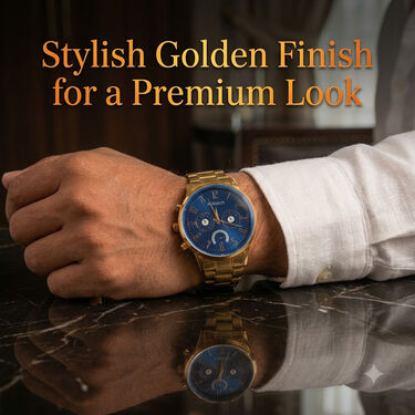 B1G1 - Mens Golden Watch (2MW22)