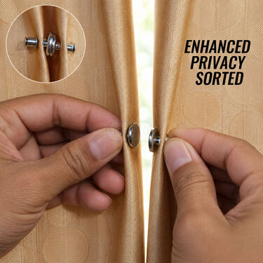 10 Pairs Magnetic Curtain Clips For Privacy and Light (HT200)