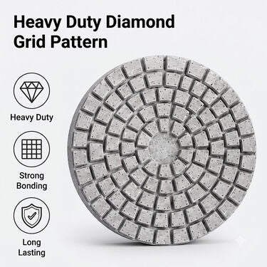 Polishing Pad for Granite Marble Stone Pack of 5 (DA5)