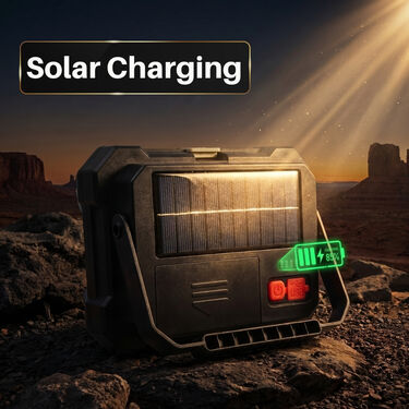 Rechargeable Solar Light With Tool Kit & Power Bank (HT197)
