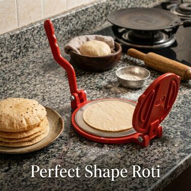 Chapati & Puri Maker + Atta Stainer (CP20)