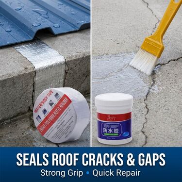 Combo Of Waterproof Leak Sealant Glue & Tape (CLG4)