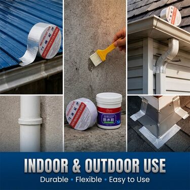 Combo Of Waterproof Leak Sealant Glue & Tape (CLG4)