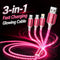 3-In-1 Fast Charging Glowing Cable (CDC37)