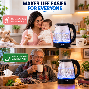 2L Electric Transparent Glass Kettle (CM4)