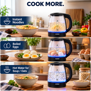 2L Electric Transparent Glass Kettle (CM4)