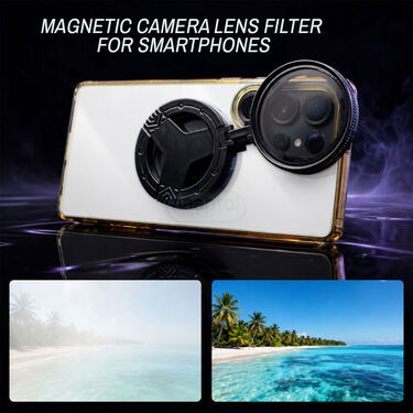 Magnetic Camera Lens Filter For Smartphones (MCL)
