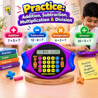 Electronic Math Practice Learning Calculator (BCC2)