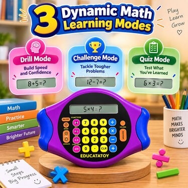 Electronic Math Practice Learning Calculator (BCC2)