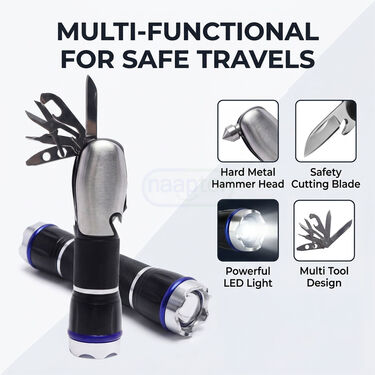 8-In-1 Emergency Light With Multi Tool (LL82)