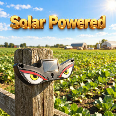 Solar Rechargeable Animal Repellent Light (LL83)