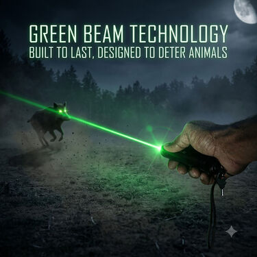 Rechargeable Animal Repellent Laser Light with Lock & Key (LL78)