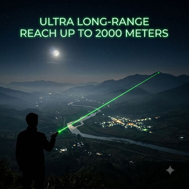 Rechargeable Animal Repellent Laser Light with Lock & Key (LL78)