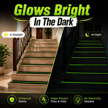 5 Mtr Anti Skid Glow In The Dark Tape (5ASGT)