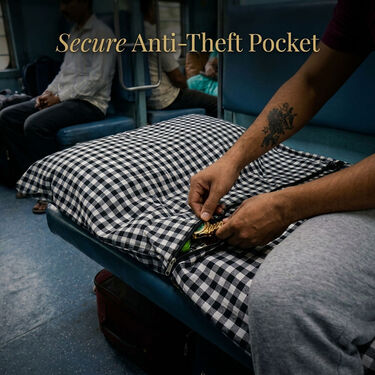 Pick Any 1 Train Seat Cover With Bedsheet (2TSC)