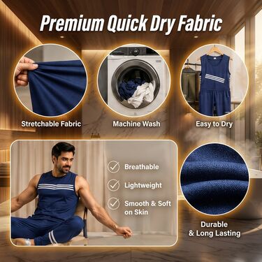 Pick Any 1 Comfortable Night Set For Men (MNS1)