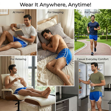 6 All Day Comfortable Boxer Shorts For Men (6MB1)