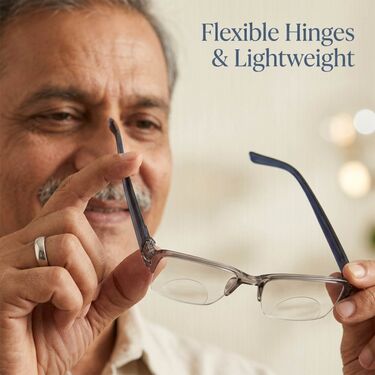 Bifocal Coloured Adaptive Power Reading Glasses Buy 1 Get 2 Free (3BOC6RG2)