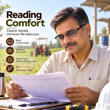 Foldable Coloured Adaptive Power Reading Glasses Buy 1 Get 3 Free (4FOC7RG1)