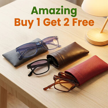 Full Frame Foldable Bifocal Coloured Adaptive Power Reading Glasses Buy 1 Get 2 Free (3FBOC6RG6)