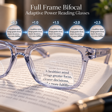 Bifocal Adaptive Power Reading Glasses Buy 1 Get 2 Free (3BORG41)