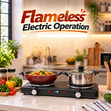 2000W Double Electric Flameless Hot Plate (ECS17)