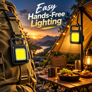 COB LED Keychain Flashlight - Buy 1 Get 1 (LL79)