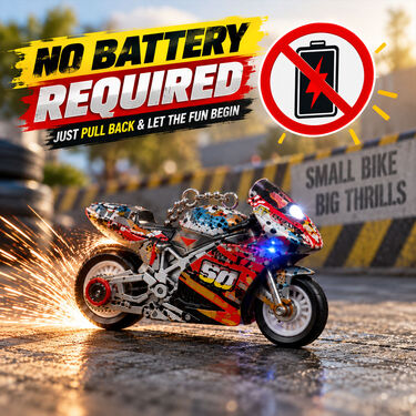 Sparkling Stunt Bike Toy For Kids (RC9)