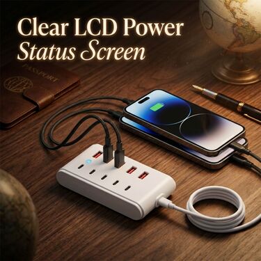 5 Port USB and 5 Port Type-C Fast Charger (CDC39)