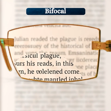 Rimless Bifocal Coloured Adaptive Power Reading Glasses Buy 1 Get 3 Free (4BOC6RG33)