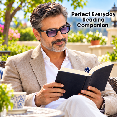 Full Frame Bifocal Coloured Adaptive Power Reading Glasses Buy 1 Get 1 Free (2BOC6RG50)