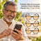 Foldable Bifocal Coloured Adaptive Power Reading Glasses Buy 1 Get 2 Free (3FBOC1RG6)