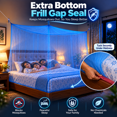 Pick any 1 Double Bed Mosquito Net (DMN8)