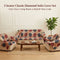 5 Seater Classic Diamond Sofa Cover Set (5SC9)