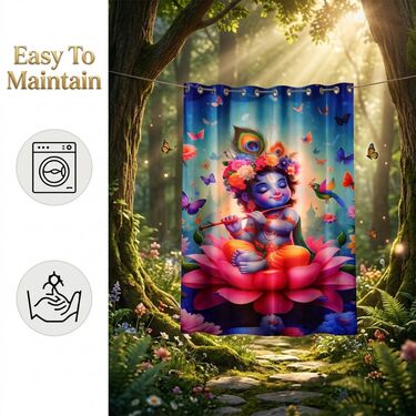 3D Printed Krishna Curtain (CU23)