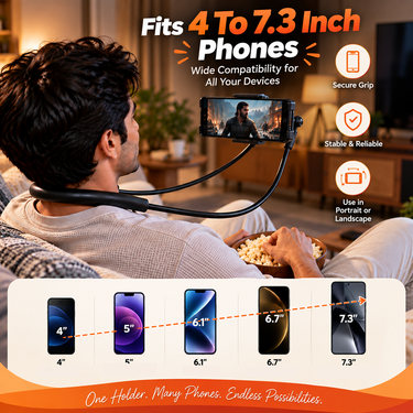 360 Rotating Flexible Neck Phone Holder (ELA3)