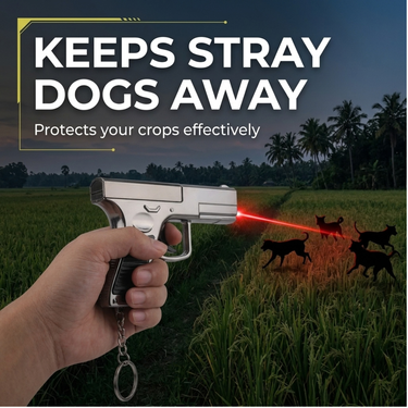 Animal Repellent Laser Keychain With LED Light (LL89)