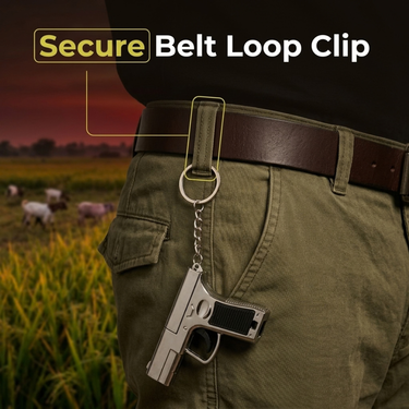 Animal Repellent Laser Keychain With LED Light (LL89)
