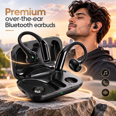 Premium Over The Ear Bluetooth Earbuds (TWS118)