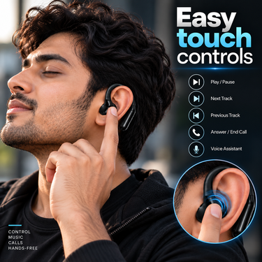 Premium Over The Ear Bluetooth Earbuds (TWS118)