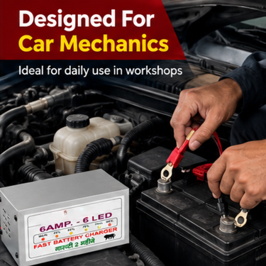 Car Battery Charger For Car Mechanics (ELA7)