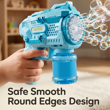 15 Hole Automatic Bubble Maker Toy With LED Lights (ODP1)