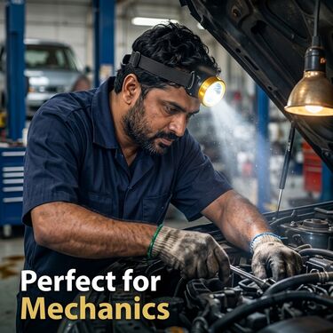 Ultra Bright Headlamp For Mechanics (LL90)