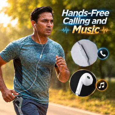 USB Type C Wired earphones with Microphone B1G1 (ELA12)